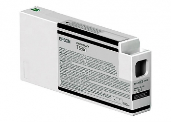 Epson UltraChrome HDR Photo Black Ink Cartridge (T636100) for the Stylus Pro 7700/7890/7900/9700/9890/9000 - 700ml