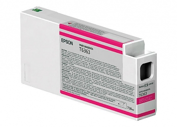 Epson UltraChrome HDR Vivid Magenta Ink Cartridge (T636300) for the Stylus Pro 7700/7890/7900/9700/9890/9000 - 700ml