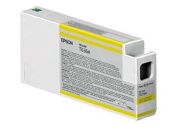 Epson UltraChrome HDR Yellow Ink Cartridge (T636400) for the Stylus Pro 7700/7890/7900/9700/9890/9000 - 700ml