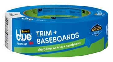 3M ScotchBlue™ Trim + Baseboards Painter’s Tape - 1.88 in. x 60 yds.