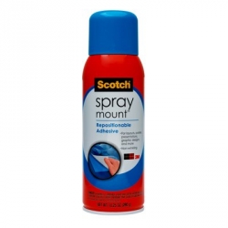 3M Scotch® Spray Mount Repositionable Adhesive - 10.25oz.
