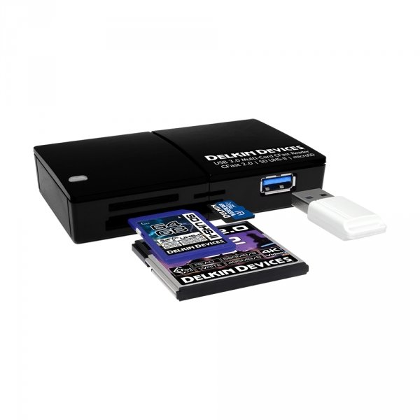 Delkin USB 3.0 MULTI-SLOT CFast 2.0 Memory Card Reader
