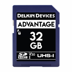 Delkin Advantage 32GB Secure Digital (SDXC) UHS-I -  Memory Card