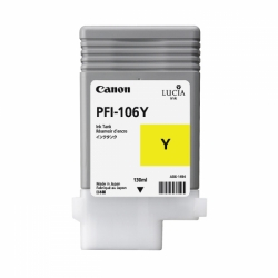 product Canon PFI-106Y Yellow Ink Cartridge - 130ml