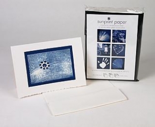 Cyanotype Store 5 in. x 7 in. Notecard Kit with Envelopes - 6 Pack 