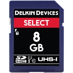 Delkin Devices 8GB Secure Digital (SDHC) Class 10 - Memory Card