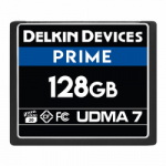 Delkin Prime 128GB Compact Flash (CF) UDMA 7 - Memory Card 