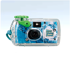 Fuji Waterproof QuickSnap 800 ISO 35mm x  27 exp. - Disposable Camera