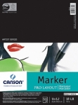 Canson Pro Layout Marker Sketch Pad Uncoated Paper for Alternative Process - 9x12/50 sheet pad