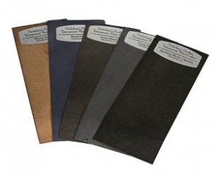 Peerless Black & White (Dry) Spotting Dye Sheet - Set of 5 colors