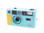 Dubblefilm SHOW 35mm Reusable Camera with Flash - Turquoise