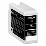 Epson 770 UltraChrome PRO10 Photo Black Ink Cartridge for P700 - 25ml
