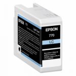 Epson 770 UltraChrome PRO10 Light Cyan Ink Cartridge for P700 - 25ml