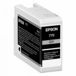 Epson 770 UltraChrome PRO10 Gray Ink Cartridge for P700 - 25ml