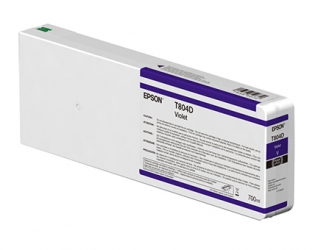 Epson UltraChrome HDX Violet Ink Cartridge (T834D00) for P Series Commercial Printers - 700ml