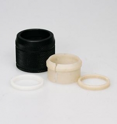 Tiltall Replacement (Larger/Top) Leg Locking Collar Kit for TE-01B Tripod - Black
