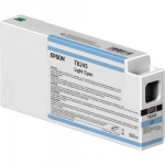 Epson UltraChrome HD Light Cyan Ink Cartridge (T824500) for P Series Printers - 350ml
