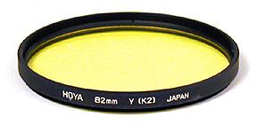 product Hoya Filter Yellow K2 82mm - CLOSEOUT