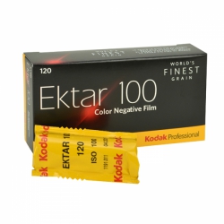 Kodak Ektar 100 ISO 120 Size (Single Roll Unboxed)