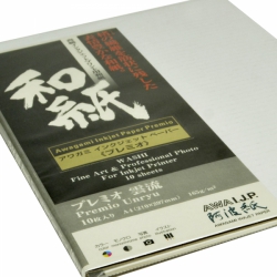 product Awagami Premio Unryu Inkjet Paper - 165gsm A4/10 Sheets