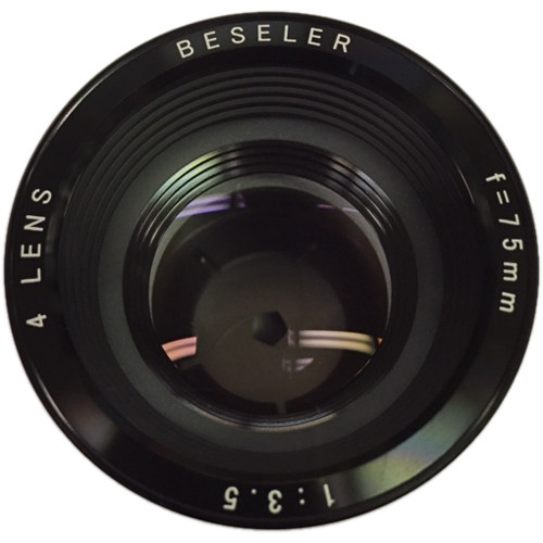 Beseler 75mm f/3.5 Beslar Enlarging Lens for Medium Format Negatives. 