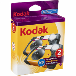 Kodak Power Flash 800 ISO 35mm x 27 exp. - Disposable Camera 2 Pack