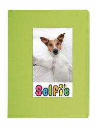 Skutr Selfie Photo Album for Instax Mini Photos - Small (Lime Green)