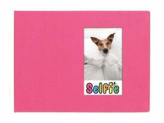 Skutr Selfie Photo Album for Instax Mini Photos - Large (Pink)