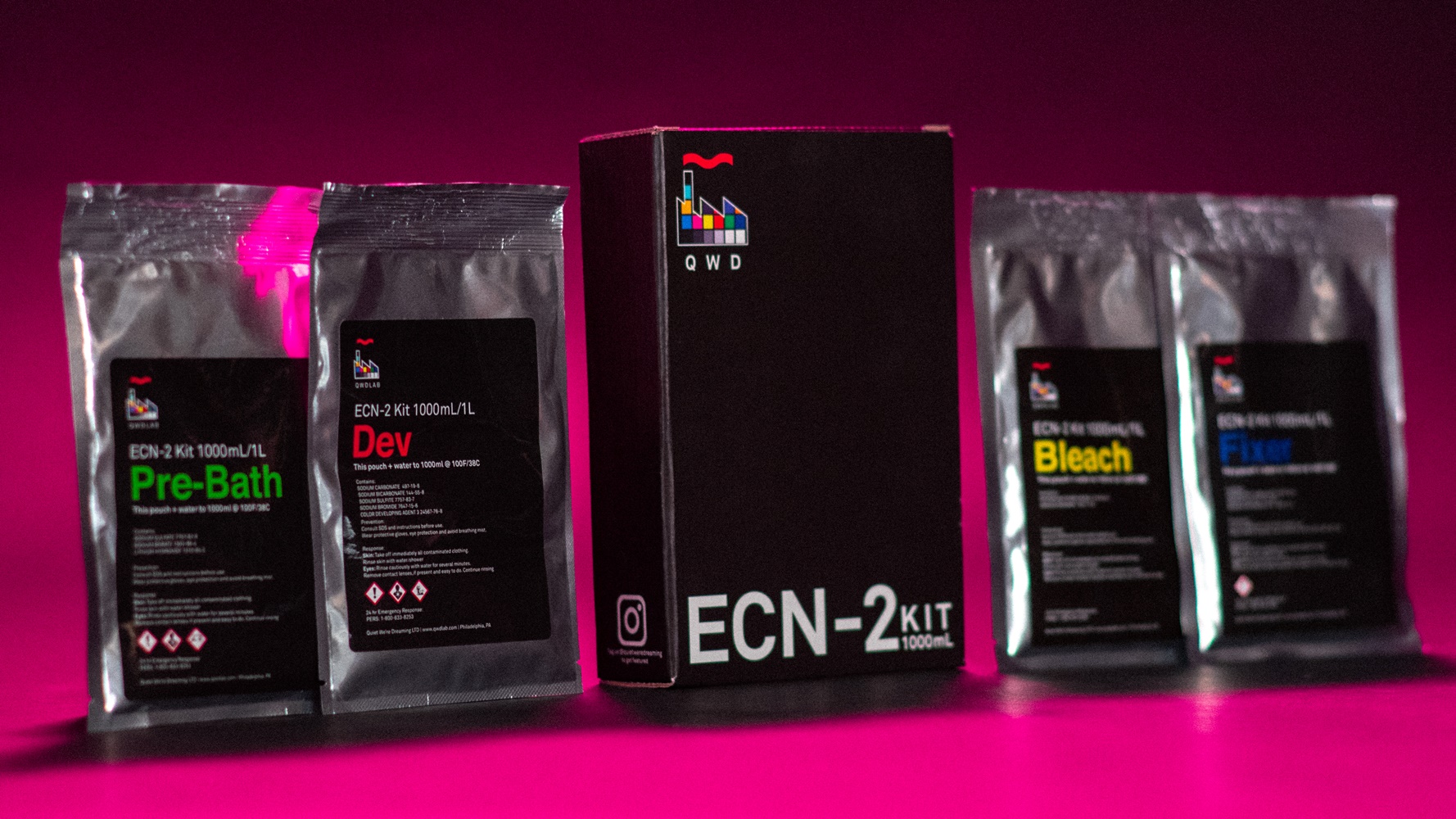 QWD ECN-2 Home Processing Kit to make 1 Liter | Freestyle ...