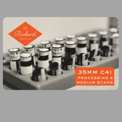 Richard Photo Lab Prepaid Card - 35mm C41 Processing & Medium Scans
