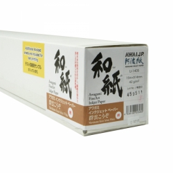 Awagami Murakumo Kozo Select White 42gsm Fine Art Inkjet Paper 36 in. x 49 ft. Roll 