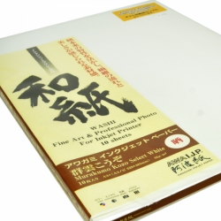 Awagami Murakumo Kozo Select White 42gsm Fine Art Inkjet Paper A3+/10 Sheets