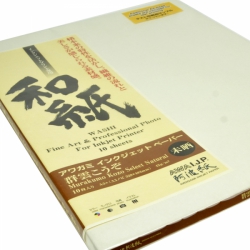 Awagami Murakumo Kozo Select Natural 42gsm Fine Art Inkjet Paper A3+/10