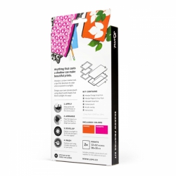 This kit is the easiest, most affordable way to get started with Inkodye.