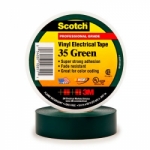 3M Scotch® Vinyl Electrical Tape 35 - 3/4 in. x 66 ft. - Green