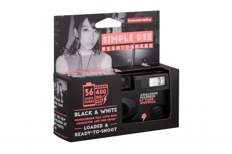 Lomography Simple Use Film Camera Black 