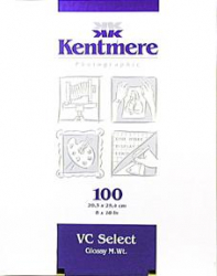 Kentmere Select VC RC Glossy 8x10/100 Sheets